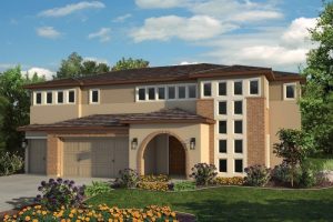 Tim Lewis Communities, Crowne Point, in Rocklin, Ca. offers the spacious and luxurious, Crane model, with the Modern Prairie elevation