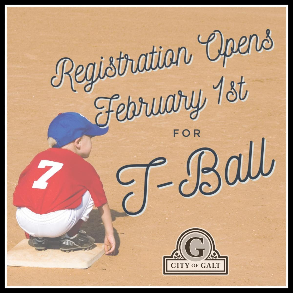 Galt T-ball poster