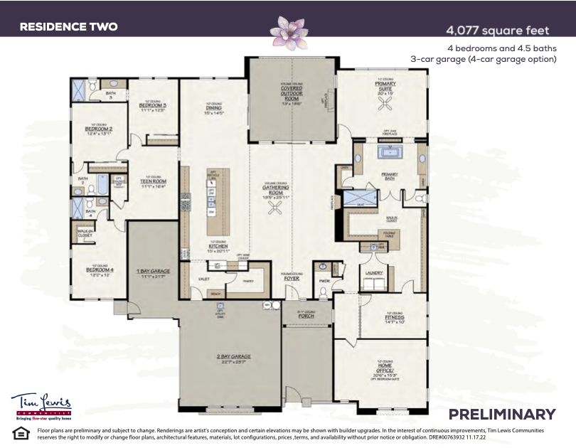 Magnolia Floorplan Residence 2