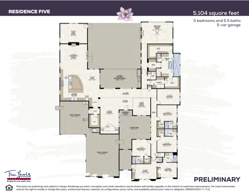 Magnolia Floorplan Residence 5