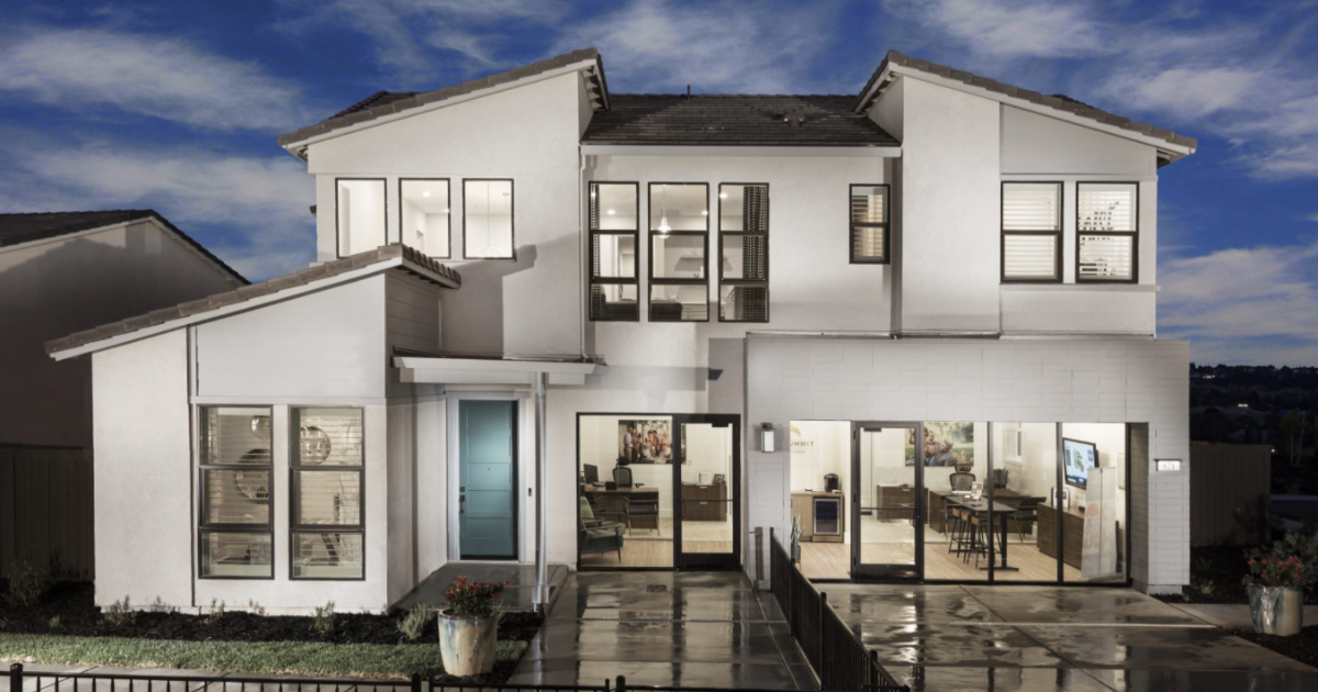 Beautiful new model home for sale from Tim Lewis Communities located in Rocklin, California’s Summit at Whitney Ranch community.