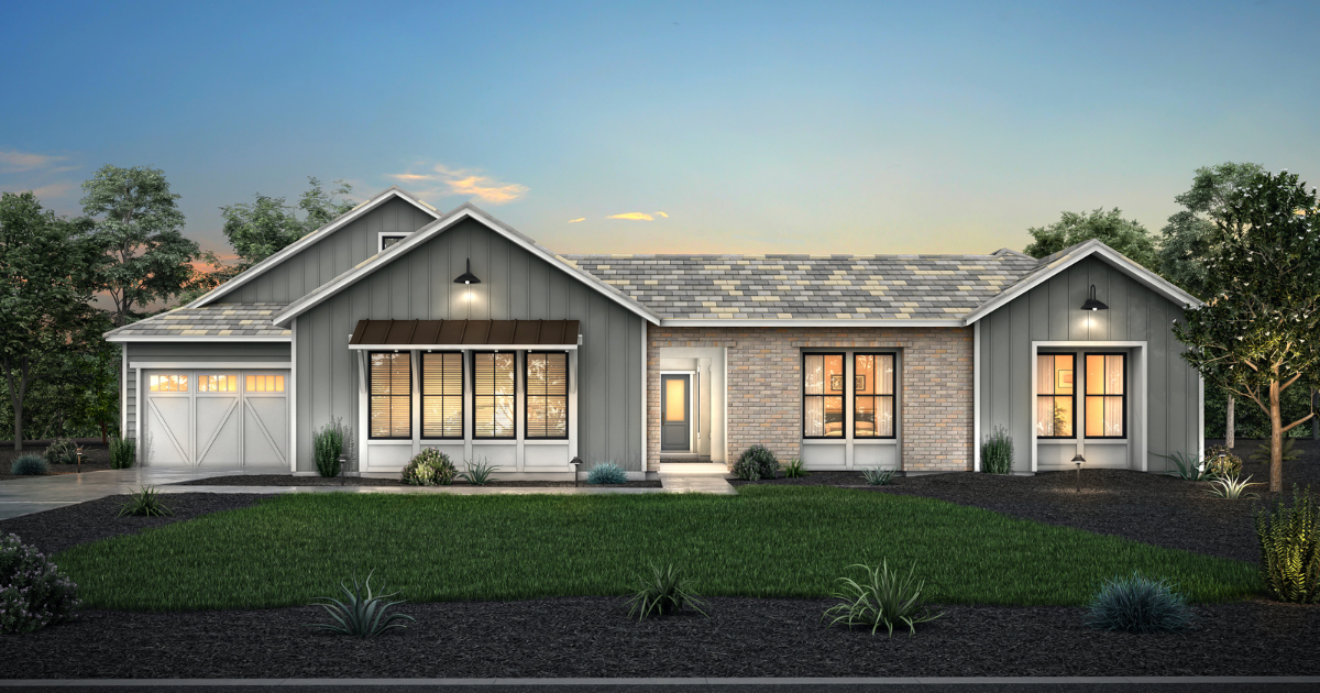 New home in Granite Bay Residence Four option at Magnolia.