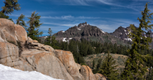A mountain trail that is an example of the best outdoor activities in Gardnerville, Nevada.