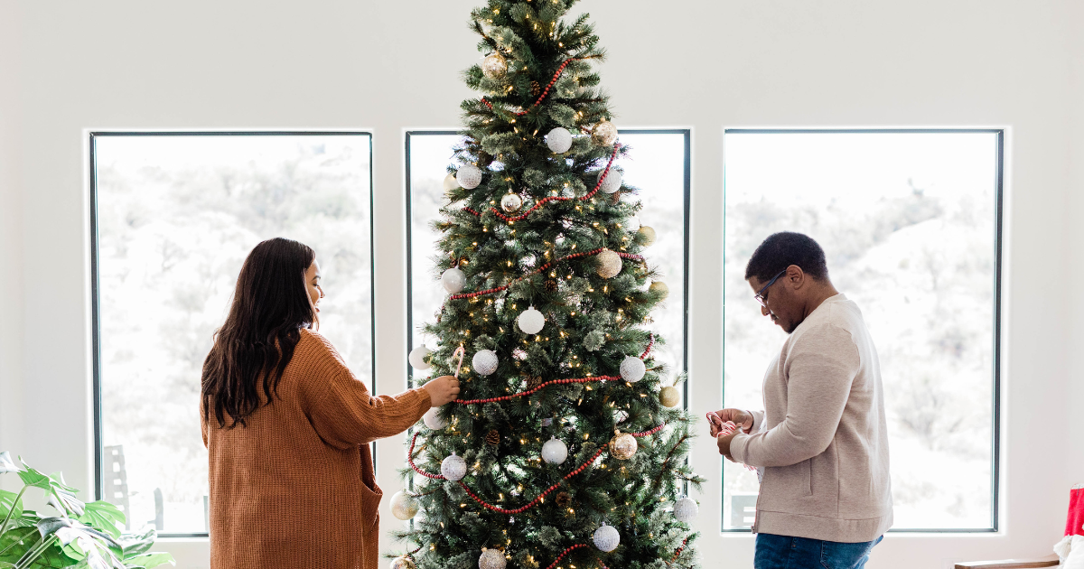 Decorating Christmas Tree