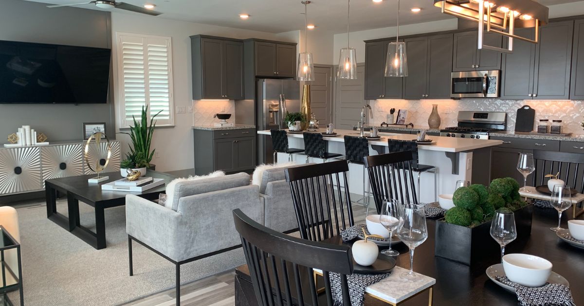 The inside one of our beautiful Cedar Creek homes.