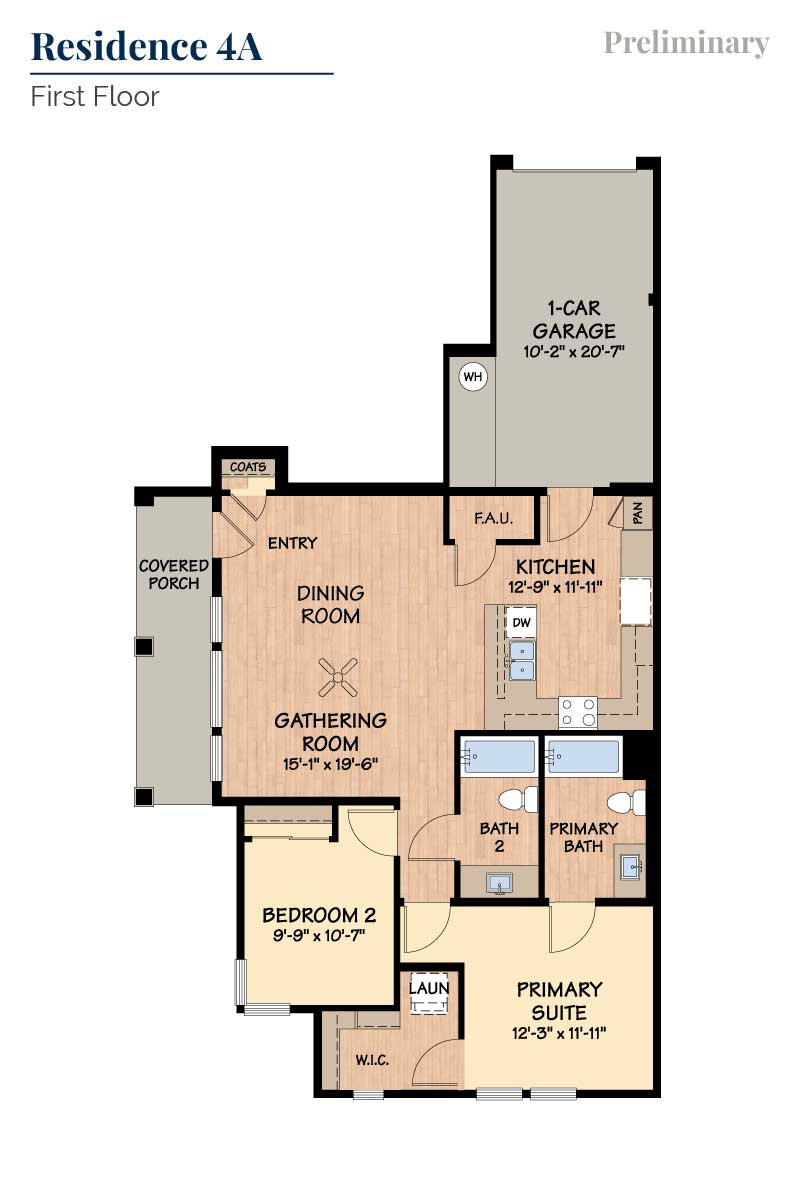Res. 4A First Floor