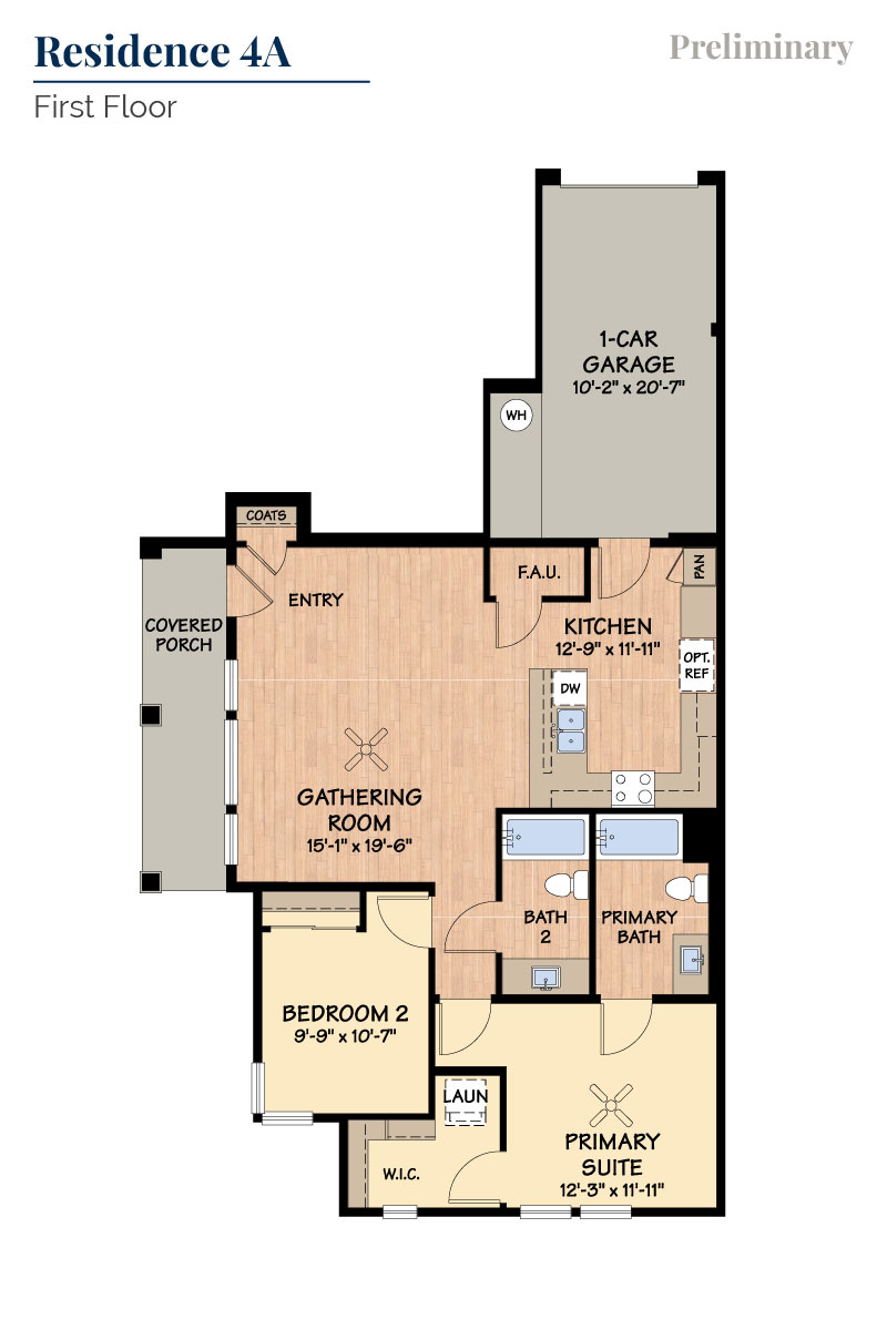 Res. 4A First Floor