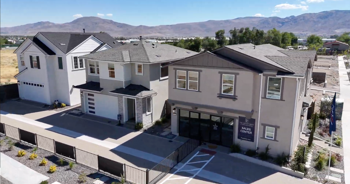 The Courtyards at Arrowcreek in Reno model homes