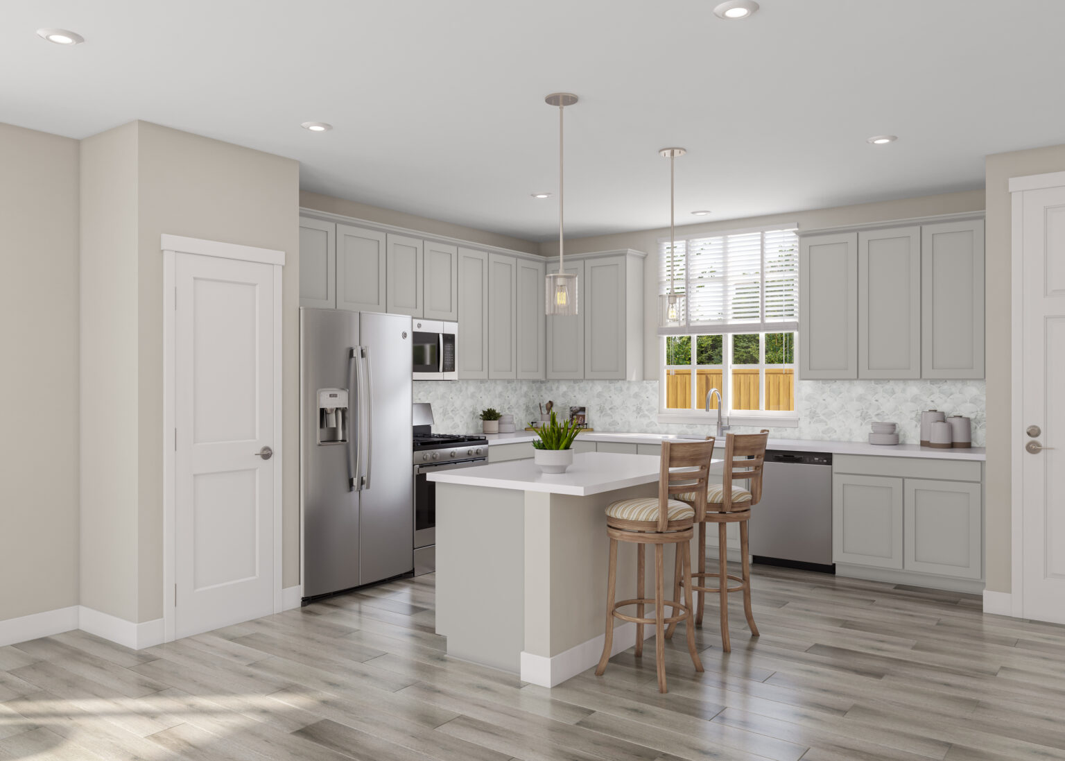 TLC - Plan 2 Harbor Gray (10005)_Kitchen Still