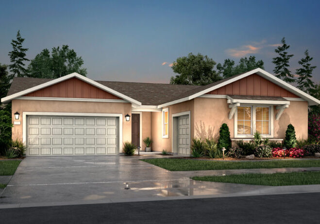 Galt California, New Construction Homes by Tim Lewis Communities, 2,022 sq. ft. 3 bedrooms 2 1/2 bath Optional home office 3-car garage