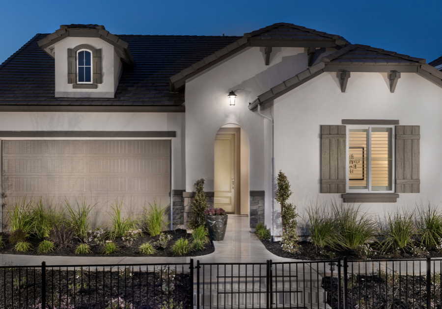 One of our Elk Grove homes at The Oasis, a luxury community by Tim Lewis Communities.
